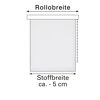 Doppelrolle 'EasyFix' hellgrau 60 x 150 cm