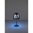 LED-Tischleuchte 'Alfero-Z' RGB/CCT schwarz/chromfarben Ø 16,5 x 34,5 cm
