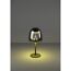 LED-Tischleuchte 'Alfero-Z' RGB/CCT schwarz/chromfarben Ø 16,5 x 34,5 cm