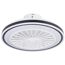 LED-Deckenventilator 'Almeria' 25,5 W 3300 lm warmweiß-kaltweiß Ø 48 cm