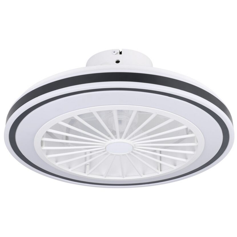 LED-Deckenventilator 'Almeria' 25,5 W 3300 lm warmweiß-kaltweiß Ø 48 cm