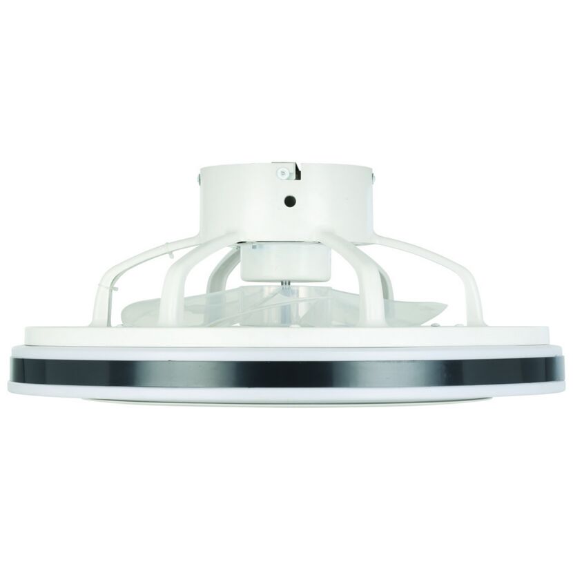 LED-Deckenventilator 'Almeria' 25,5 W 3300 lm warmweiß-kaltweiß Ø 48 cm