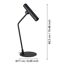 LED-Tischleuchte 'Almudaina' schwarz 49,5 cm