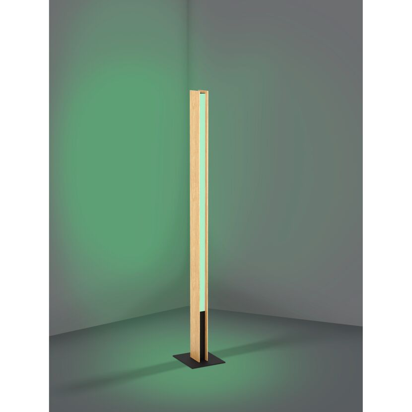 LED-Stehleuchte 'Anchorena-Z' ZIG-RGB/CCT schwarz 5,5 x 150 cm