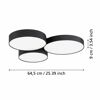 LED-Deckenleuchte 'Barbano-Z' 22,5 W 2550 lm RGB warmweiß bis kaltweiß 56,5 x 9 cm
