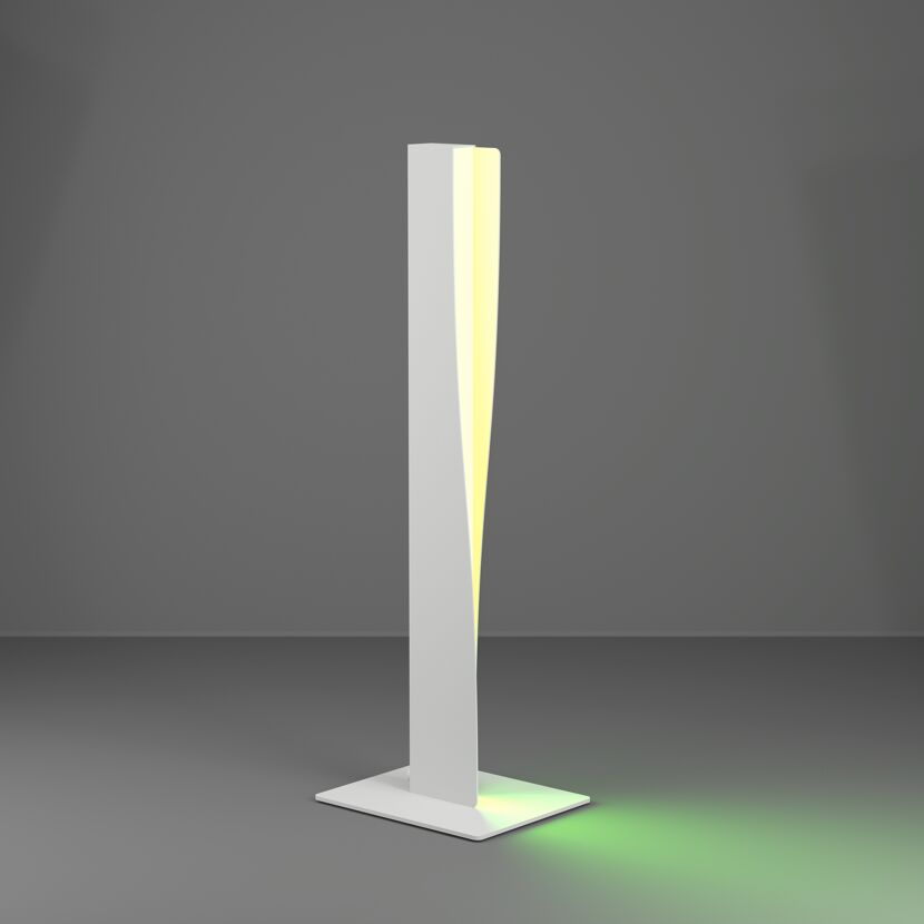 LED-Tischleuchte 'Bolognano-Z' RGB/CCT hellgrau 2,5 x 48 cm