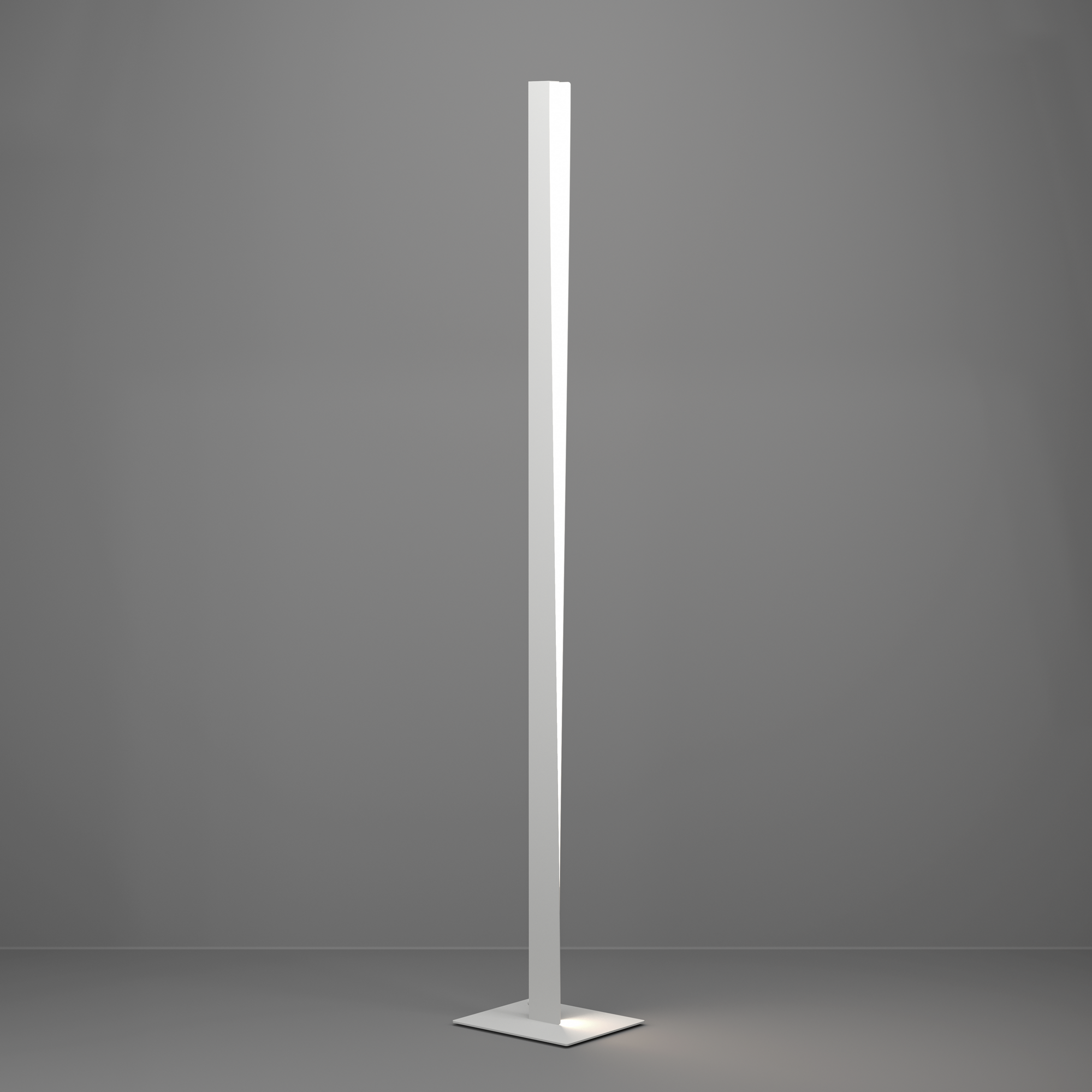 LED-Stehleuchte 'Bolognano-Z' RGB/CCT hellgrau 2,5 x 150 cm