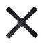 Deckenventilator 'Bondi 1' schwarz matt Ø 122 cm