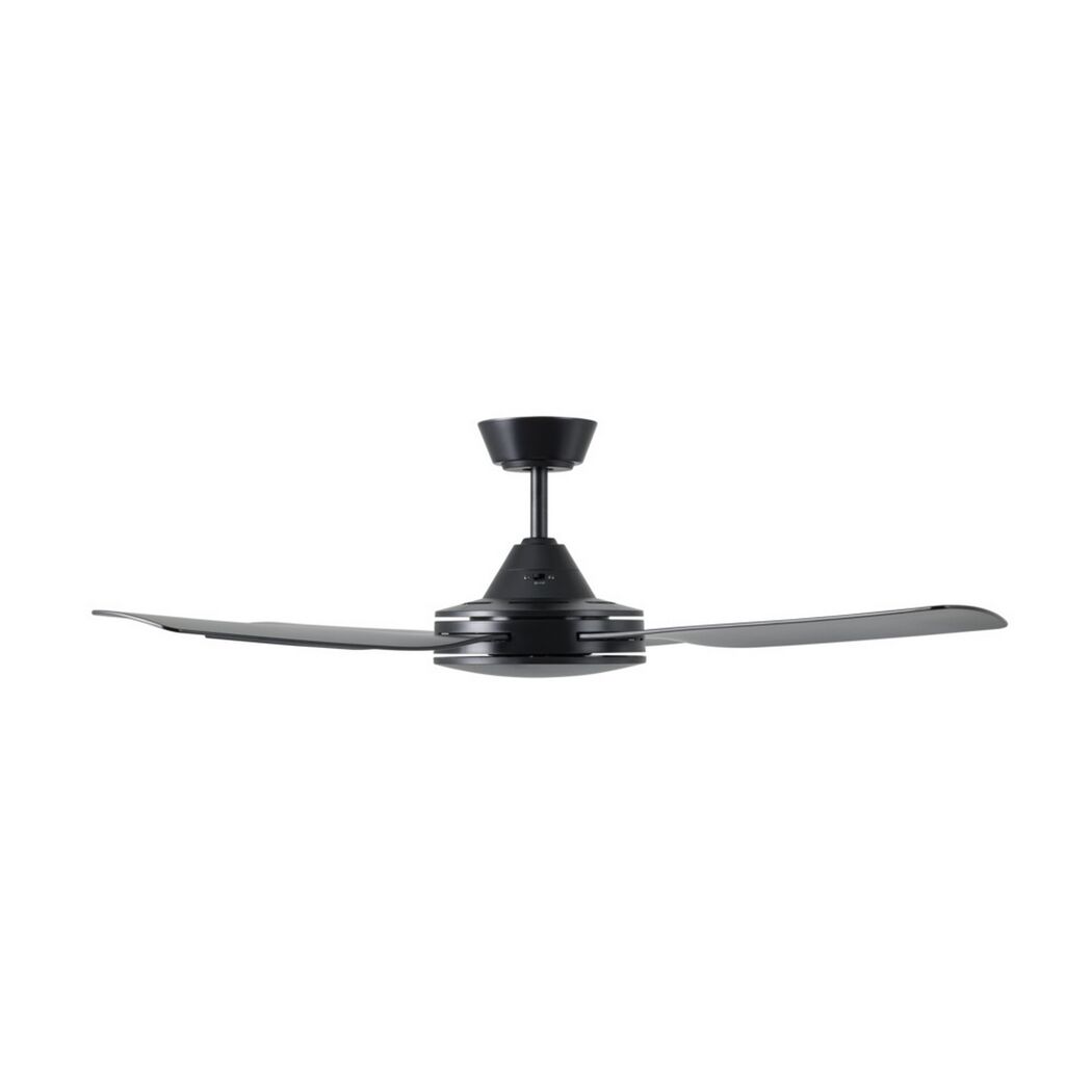 Schwarzer Deckenventilator 'Bondi 1' matt.