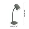 Tischlampe 'Carlo' E14 8,5 x 46 cm
