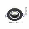LED-Einbauleuchte 'Carosso-Z' dimmbar 4,7 W 345 lm warmweiß bis kaltweiß RGB Ø 9,3 cm