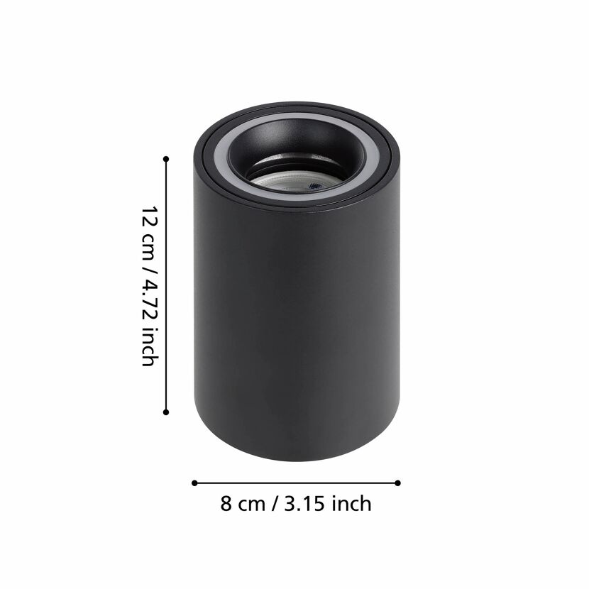 LED-Deckenleuchte 'Carosso-Z' 4,9 W RGB Ø 8 cm
