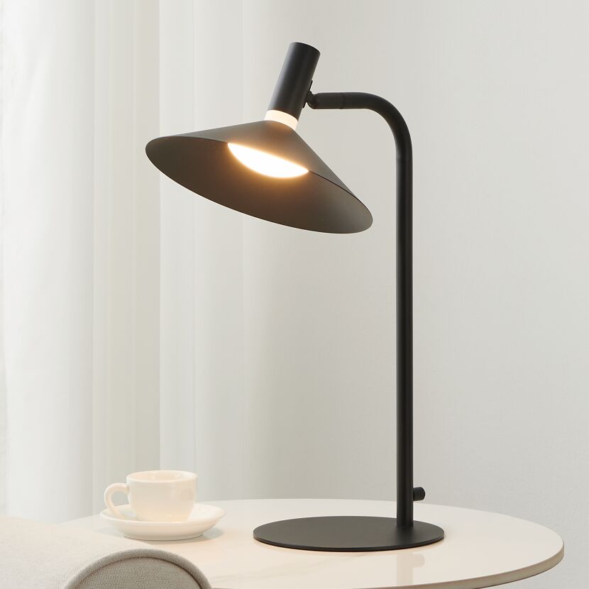 LED-Tischleuchte 'Conomavilla-Z' RGB/CCT schwarz 22 x 45 cm