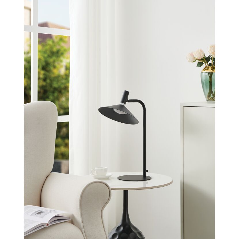 LED-Tischleuchte 'Conomavilla-Z' RGB/CCT schwarz 22 x 45 cm
