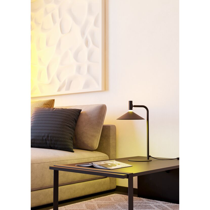 LED-Tischleuchte 'Conomavilla-Z' RGB/CCT schwarz 22 x 45 cm