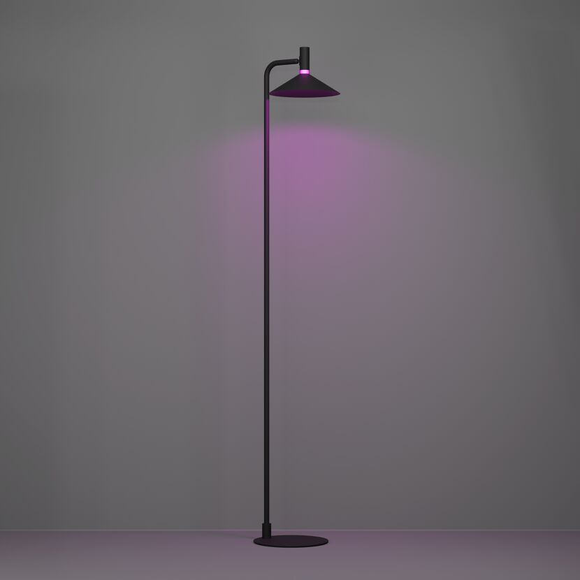 LED-Stehleuchte 'Conomavilla-Z' RGB/CCT schwarz 22 x 151 cm