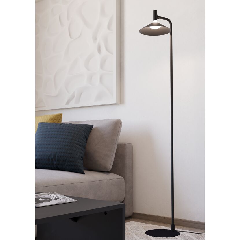 LED-Stehleuchte 'Conomavilla-Z' RGB/CCT schwarz 22 x 151 cm