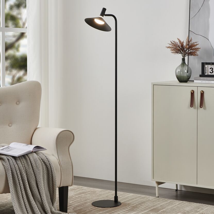 LED-Stehleuchte 'Conomavilla-Z' RGB/CCT schwarz 22 x 151 cm