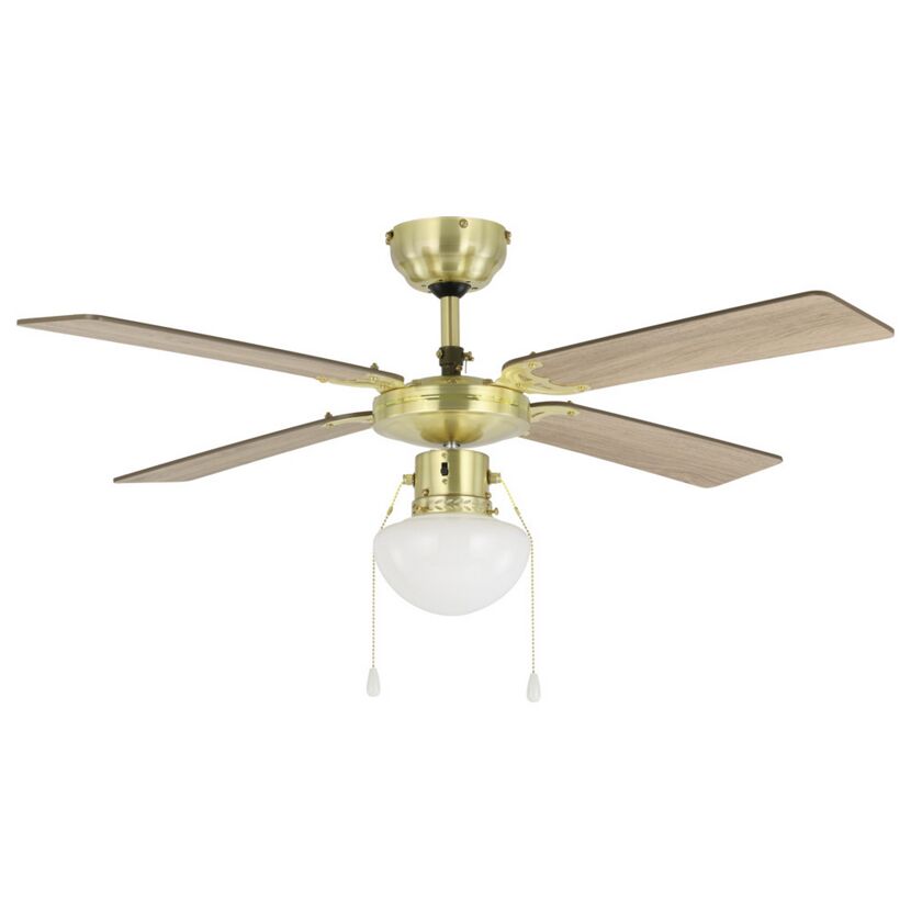 Deckenventilator mit Licht 'Fortalenza' E27 Ø 106,6 cm
