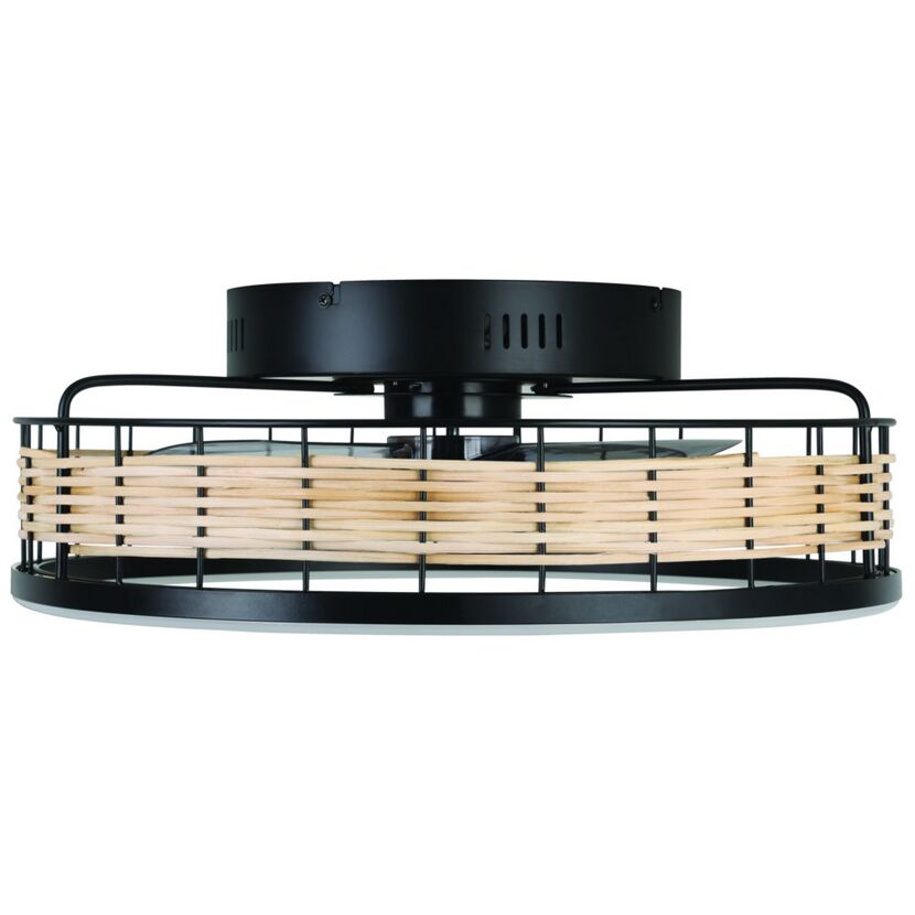 LED-Deckenventilator 'Frana' 28 W 3600 lm warmweiß-kaltweiß Ø 50 cm