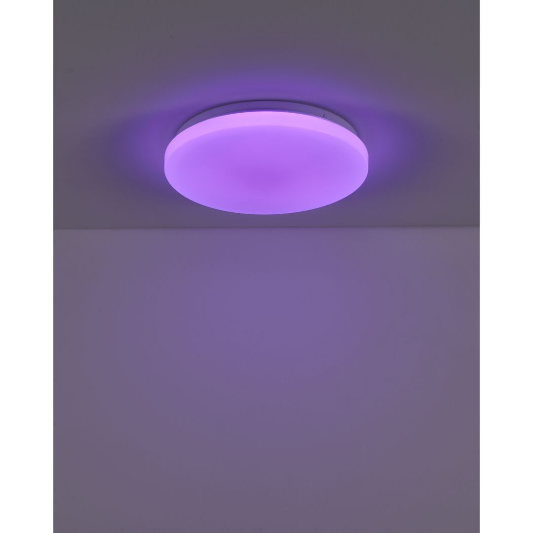 LED-Deckenleuchte 'Frania-Z' 15 W lm RGB warmweiß bis kaltweiß, RGB Ø 31 cm