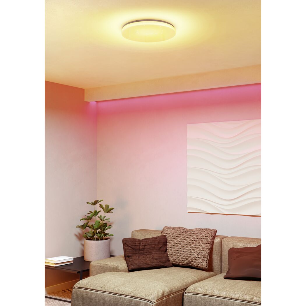 LED-Deckenleuchte 'Frania-Z' 24 W RGB warmweiß bis kaltweiß, RGB Ø 43 cm