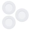 LED-Einbauleuchte 'Fueva 6-Z' dimmbar 2,8 W 1020 lm warmweiß bis kaltweiß RGB Ø 8,8 cm 3 Stück
