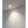 LED-Einbauleuchte 'Fueva 6-Z' dimmbar 2,8 W 1020 lm warmweiß bis kaltweiß RGB Ø 8,8 cm 3 Stück