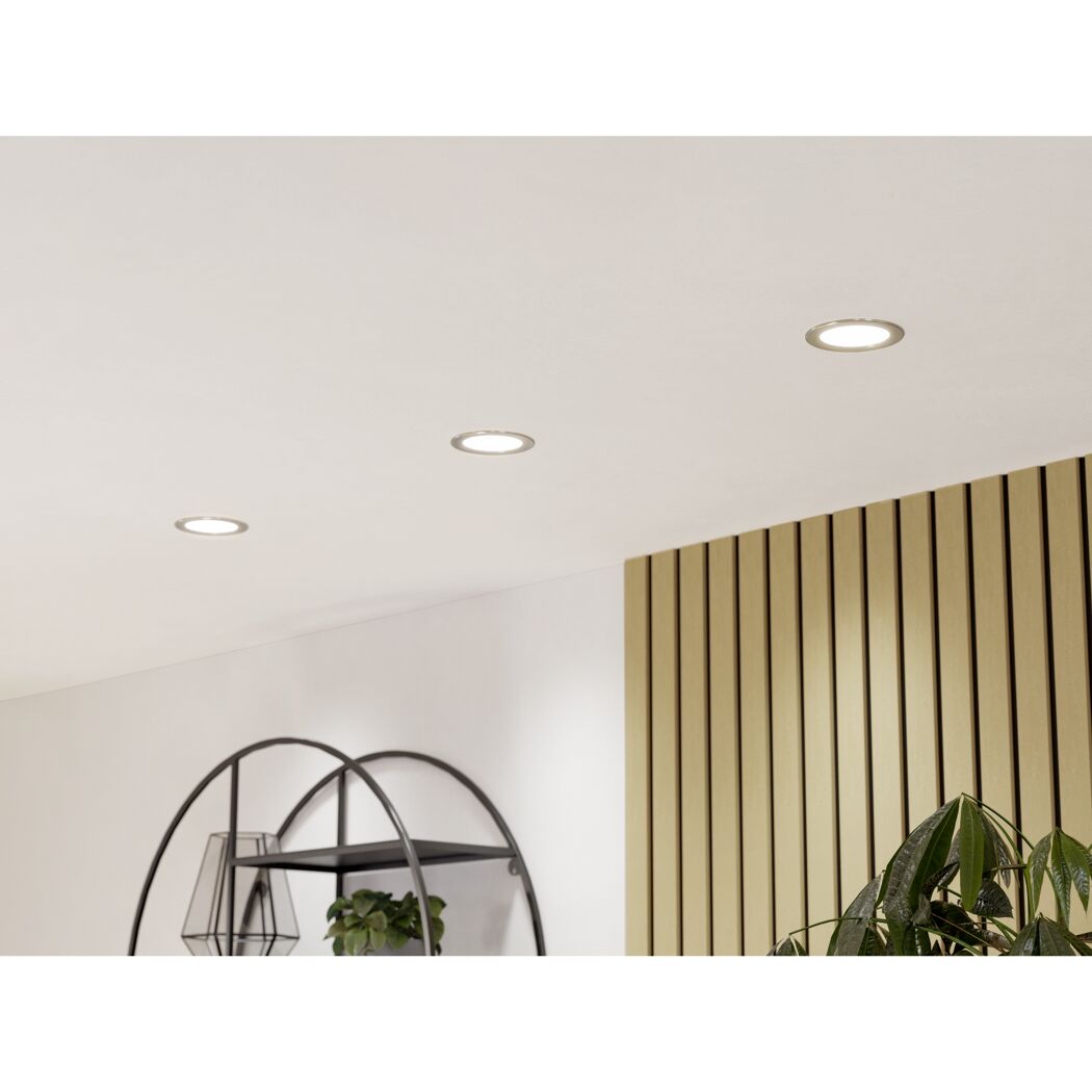 LED-Einbauleuchte 'Fueva 6-Z' dimmbar 5 W 620 lm warmweiß bis kaltweiß RGB Ø 12 cm
