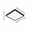 LED-Deckenleuchte 'Fueva 6-Z' 13,5 W 2000 lm RGB warmweiß bis kaltweiß 29,5 x 2,5 cm