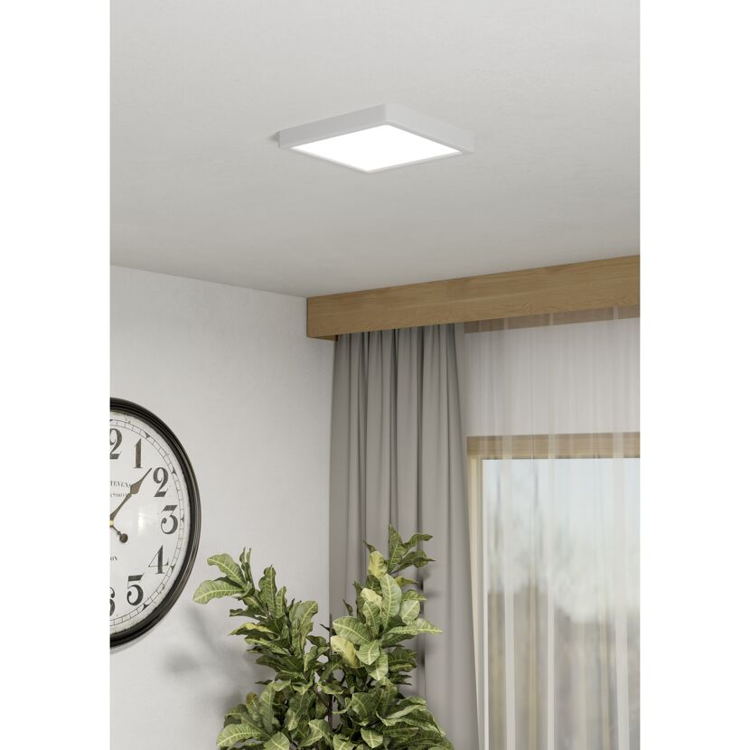 LED-Deckenleuchte 'Fueva 6-Z' 10,5 W 1600 lm RGB warmweiß bis kaltweiß 22 x 2,5 cm