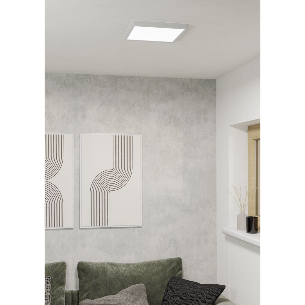 LED-Deckenleuchte 'Fueva 6-Z' 13,5 W 2000 lm RGB warmweiß bis kaltweiß 29,5 x 2,5 cm