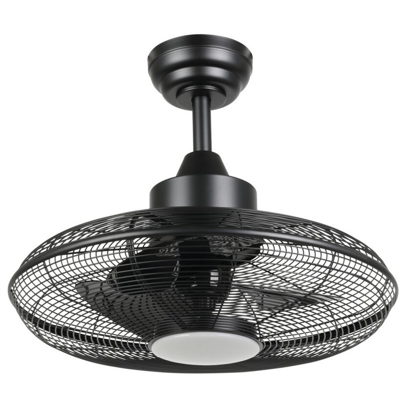 LED-Deckenventilator 'Igeldo' 15 W1800 lm warmweiß-tageslichtweiß Ø 50 cm