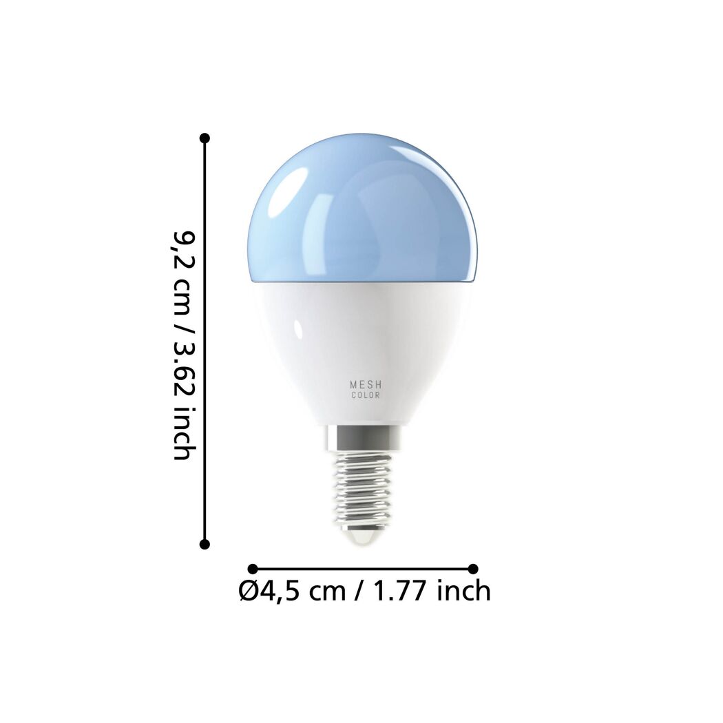LED-Leuchtmittel 'connect.z' dimmbar E14 4,9 W 530 lm warmweiß bis kaltweiß