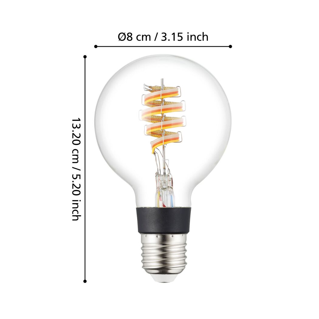 LED-Leuchtmittel 'connect.z' dimmbar E27 7 W 806 lm warmweiß