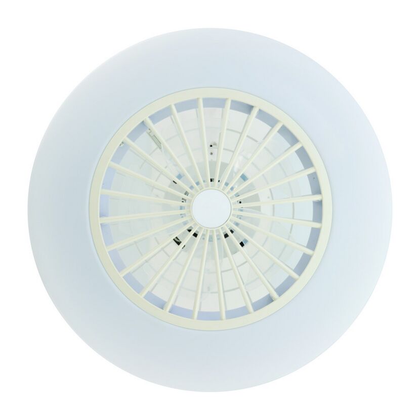 LED-Deckenventilator 'Lovisca' 37,8 W 4800 lm warmweiß-kaltweiß Ø 55 cm