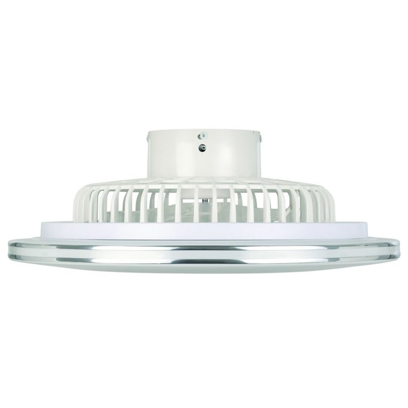LED-Deckenventilator 'Lovisca' 37,8 W 4800 lm warmweiß-kaltweiß Ø 55 cm