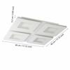 LED-Deckenleuchte 'Padrogiano-Z' 26,2 W 3800 lm RGB warmweiß bis kaltweiß 45 x 5 cm