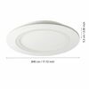 LED-Deckenleuchte 'Padrogiano-Z' 26,5 W 3300 lm RGB warmweiß bis kaltweiß Ø 45 cm