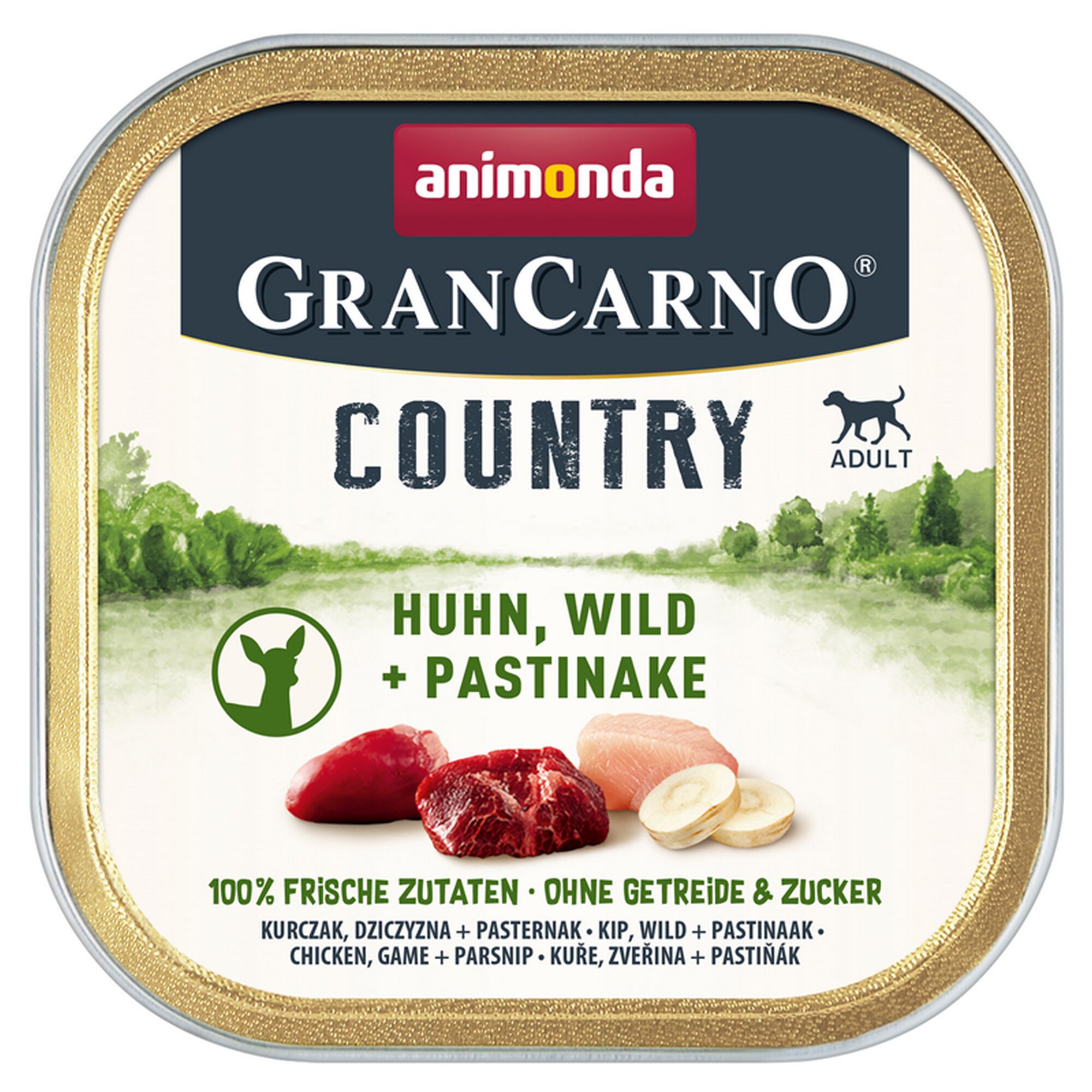 Animonda Hundefutter 'granCarno' Huhn Wild Pastinake 150 g | toom Baumarkt