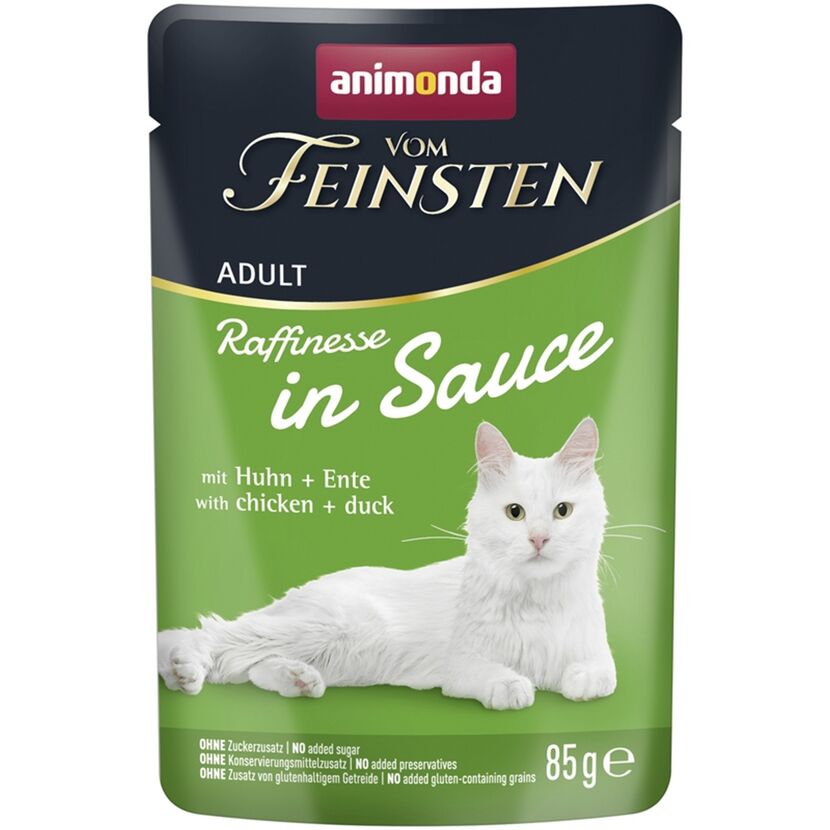 Katzenfutter 'Vom Feinsten' Huhn Ente 85 g