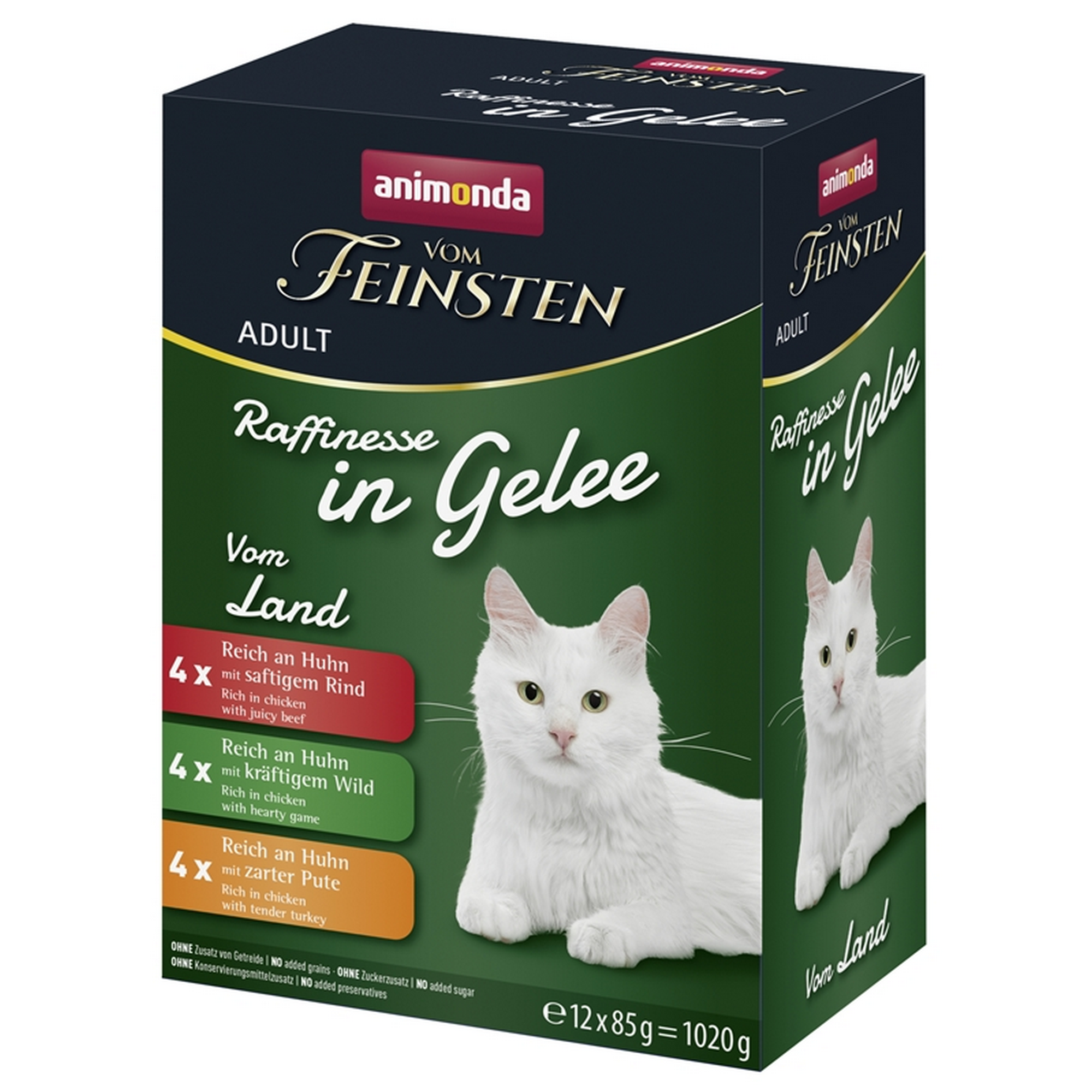 Katzenfutter 'Vom Feinsten' vom Land 12 x 85 g