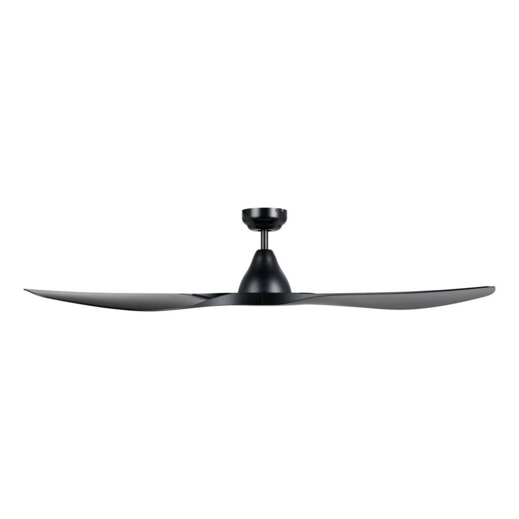Deckenventilator 'Portsea' schwarz matt