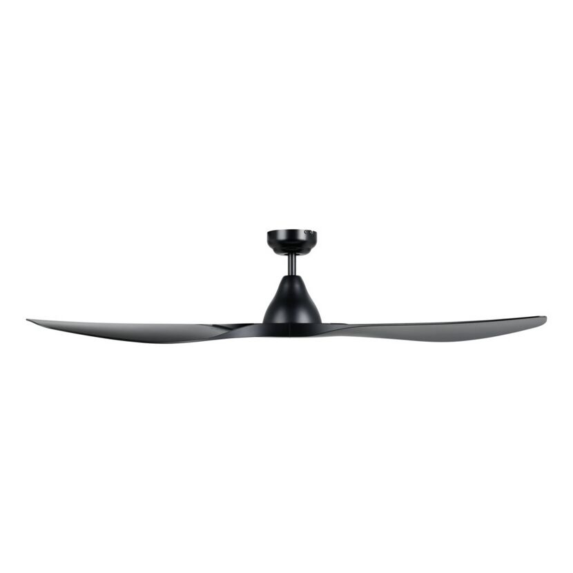 Deckenventilator 'Portsea' schwarz matt Ø 132 cm
