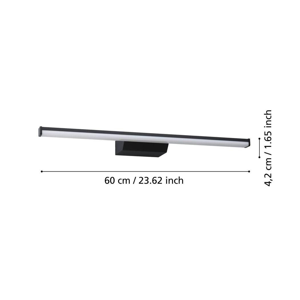 LED-Spiegelleuchte 'connect.z' dimmbar LED 12 W 1350 lm warmweiß bis kaltweiß