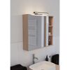 LED-Spiegelleuchte 'connect.z' dimmbar LED 12 W 1350 lm warmweiß bis kaltweiß