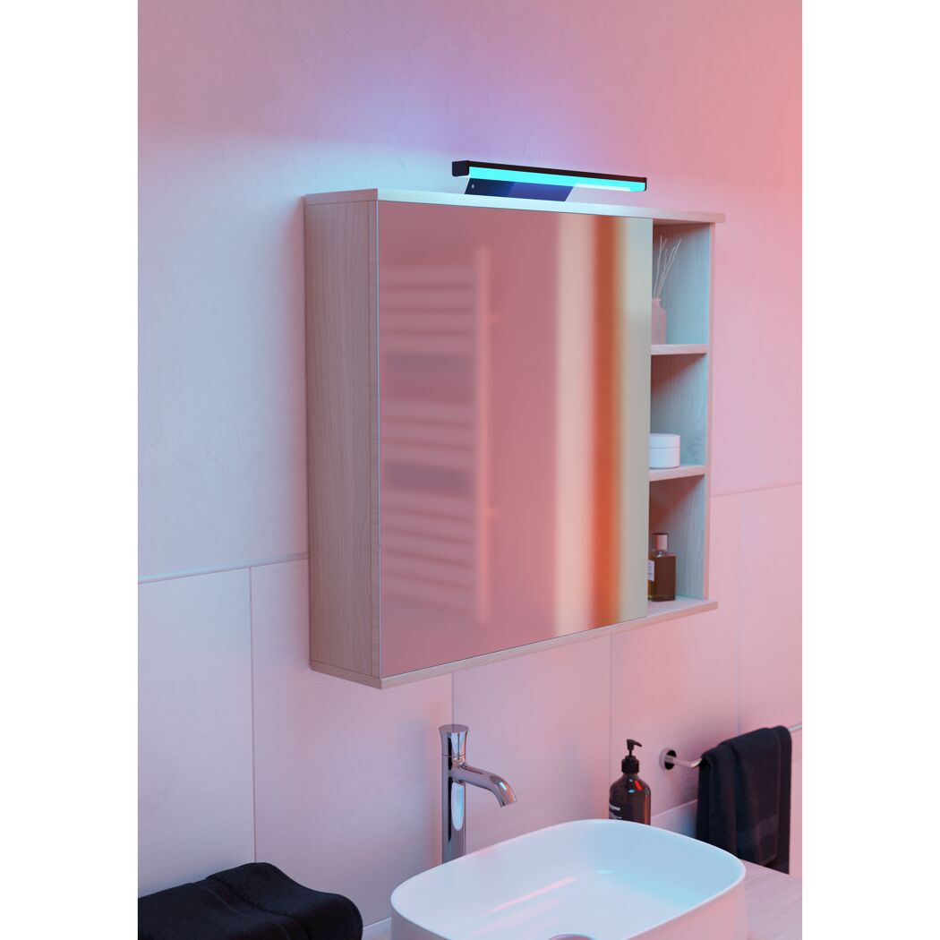 LED-Spiegelleuchte 'connect.z' dimmbar LED 12 W 1350 lm warmweiß bis kaltweiß