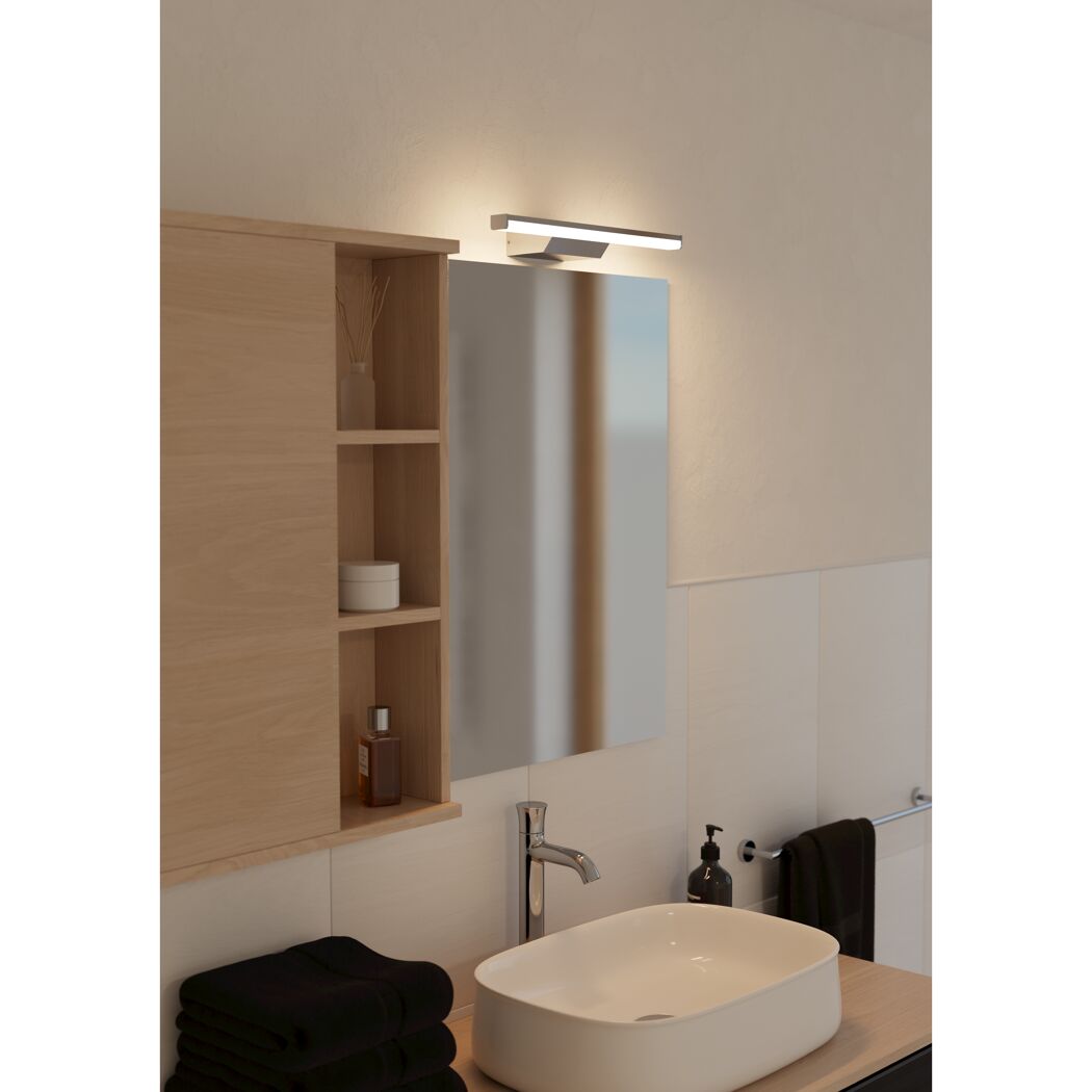 LED-Spiegelleuchte 'connect.z' dimmbar LED 12 W 1350 lm warmweiß bis kaltweiß