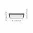 LED-Deckenleuchte 'Rovito-Z' 13,4 W 1780 lm RGB warmweiß bis kaltweiß 29 x 3 cm