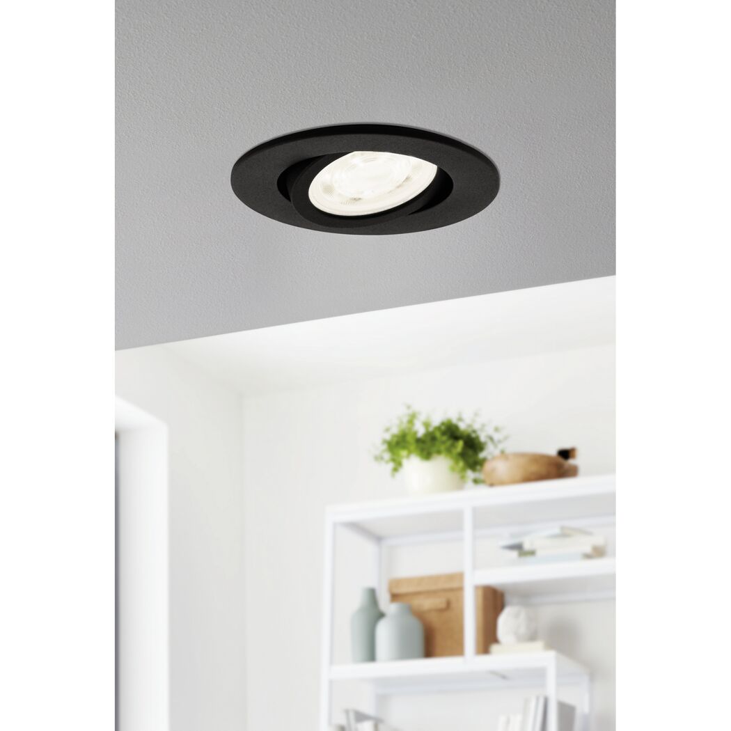 LED-Einbauleuchte 'Saliceto-Z' dimmbar 4,7 W 345 lm warmweiß bis kaltweiß RGB Ø 8,8 cm